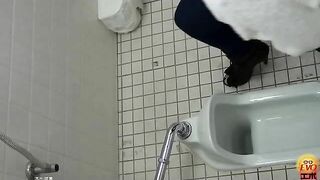 Asian ladies pooping mix clip