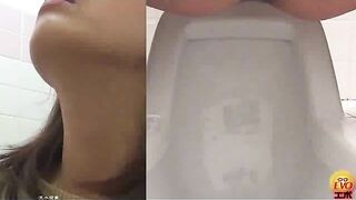 Asian ladies pooping mix clip