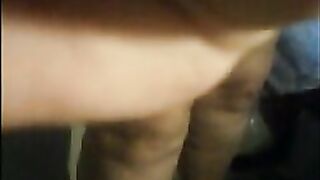 Hot BBW Shits standing up