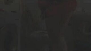 Lovely amateur bbw lady shit teasing