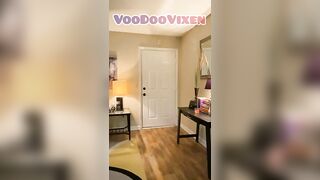 Big phat booty ebony expels two enemas