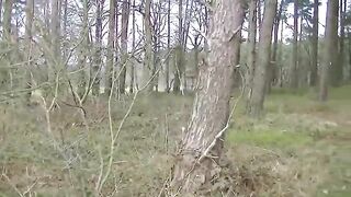 Big sticky dump in roadside woodland