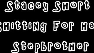 Massive big booty black lady shitting