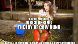 Brooke Maddison enjoys cow shit