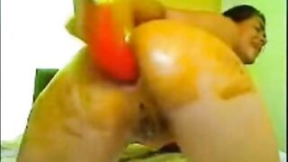 Colombian scat lady fucking and smearing