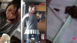 Pretty Japanese girls shitting huge