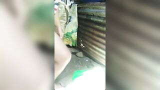 Cute little asian ass shits on the ground