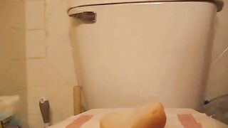 Cute teen makes you a special poop hot dog