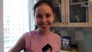 Nasty Alina Pooping in Panties