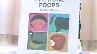 Female poops while friends laughs in background