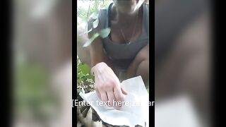 Forest walk and hot shit