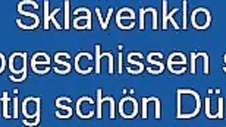 Mature dude licking shit