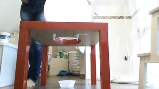 Home made toilet show