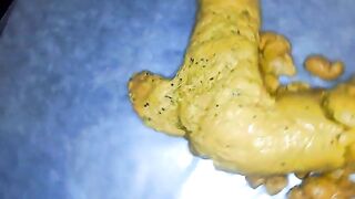 Huge poop and big gaping hole