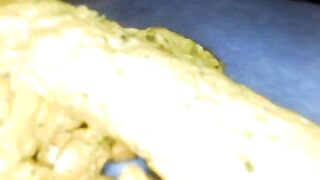 Huge poop and big gaping hole