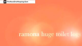 Ramona Huge toilet logs