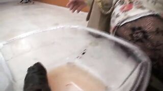 Japanese mobile poop studio video