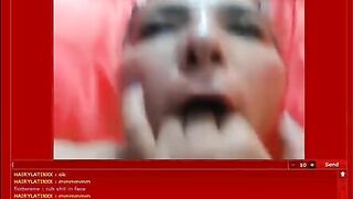 Massive ass granny in scat solo