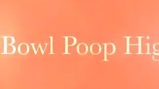 Shits in a bowl
