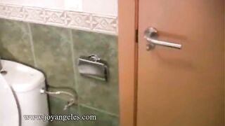 Loud and Powerful Farts While Pooping In Toilet