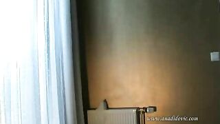 Mega Sticky Dump In White Sexy Dress