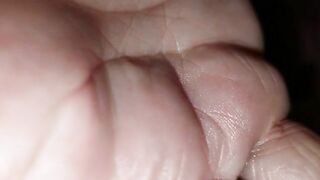 Michelle over toilet poop