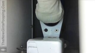 More Women Caught Pooping In Public Restroom