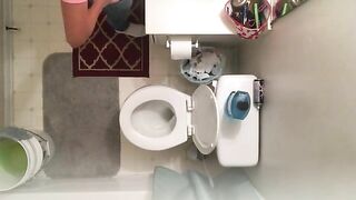 Multitasking while shitting