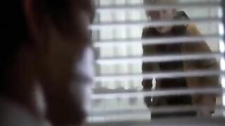 Old woman toilet clip