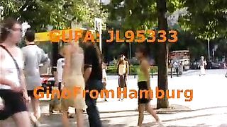 Petra pissing and shitting in public