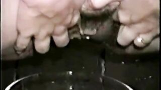 Pregnant Hairy Lady & Potty Time