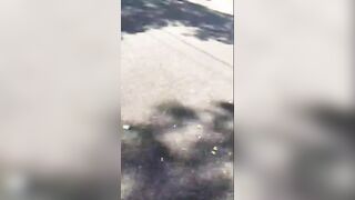 Public toilet scat show