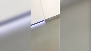 Public toilet scat show