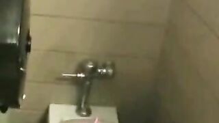 Public toilet shits with bit of pain