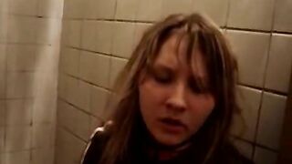 Russian girls eating fresh shit from the toilet