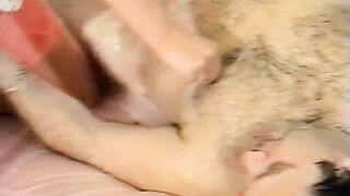 Chubby amateur wife taking sex and shit