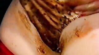 Vintage Scat in the bathroom show