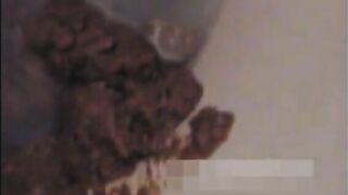 Sexy girl shitting in style