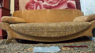 Young woman masturbating