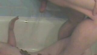 Amateur girlfriend gets covered in the shit