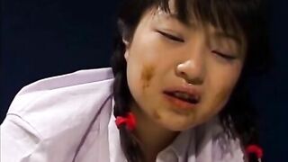 Smearing and eating shit