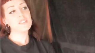 Sweet redhead girl and sexy shit