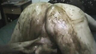 Swiss chocolate on ass is tasty