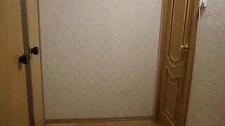 Gorgeous big ass wife and hot panty poop show