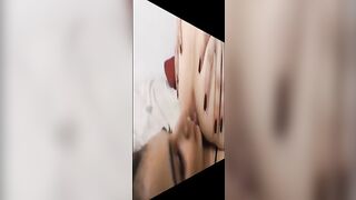 Cute girl dropping shit on lover