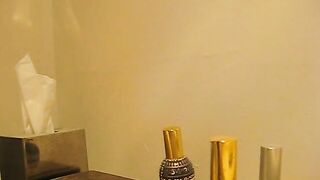 Man lets piss and shit run down his body in the shower