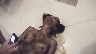 Lovely Asian shit eater