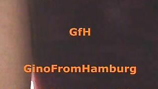 Sweet brunette babe panty pooping in the backyard