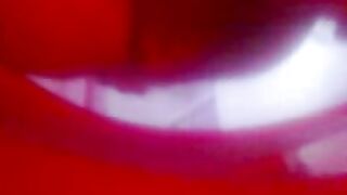 Mature lady shitting hard