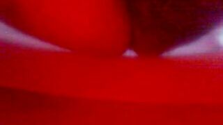 Hairy horny milf dropping sweet load